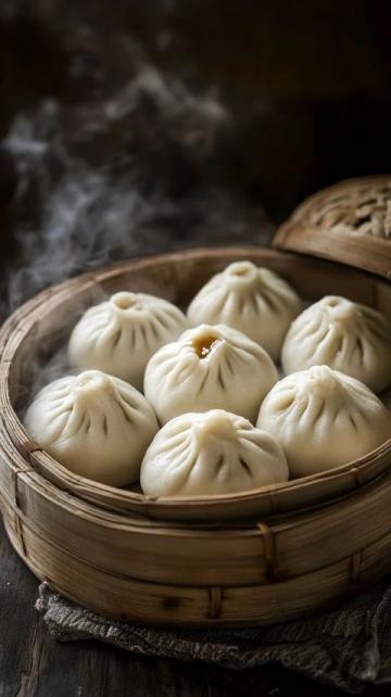 今年過年你在家蒸包子了嗎？過年在家也可以做出滿屋飄香的家庭版小籠包.年味十足.