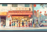 品味彩衣街，盡享香脆安豆餅