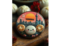 朋友來(lái)我家，一起聊起了天津素包子