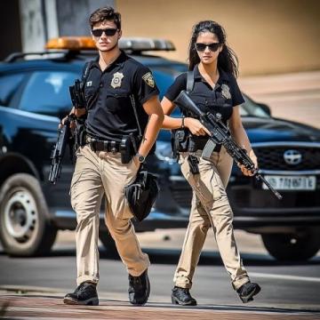 女子點外賣遇全副武裝特警配送