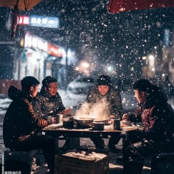隱藏在夜市巷道中的老火鍋風(fēng)情