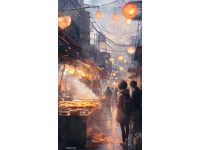 隱藏在夜市巷道中的老火鍋風(fēng)情