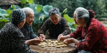 四川涼山彝族獨特宴席:蜿蜒山路的長桌與坨坨肉文化