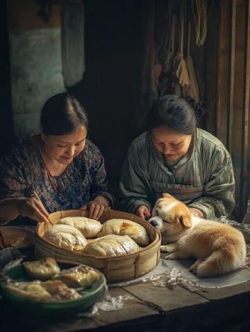 廣東客家梅州自古流傳著很多傳統(tǒng)美品，其中灰水粽是梅州人們當(dāng)中的一道美食