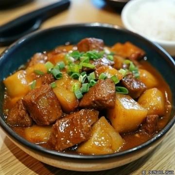 香濃五花肉燜土豆:傳統家常美味
