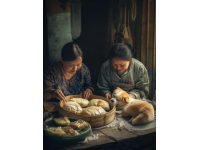 廣東客家梅州自古流傳著很多傳統(tǒng)美品，其中灰水粽是梅州人們當(dāng)中的一道美食