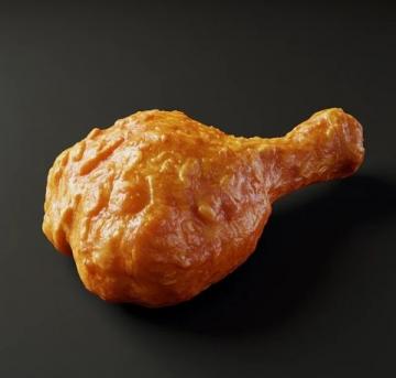 味道不一樣，是新鮮雞背，第一口就嘗出來了，不是凍雞背，還不錯(cuò)，點(diǎn)上六八贊