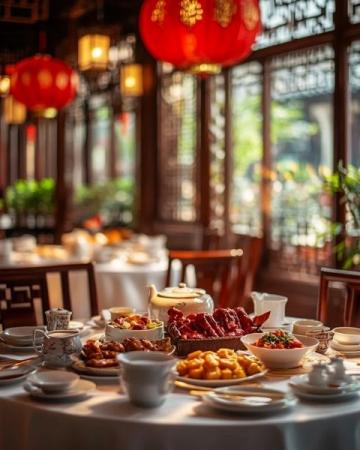 云端上的美食天堂：香格里拉中餐廳的獨特魅力