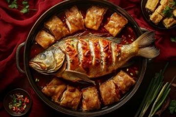 長(zhǎng)沙必試:回味無窮的醬燒砂鍋魚頭你喜歡嗎?