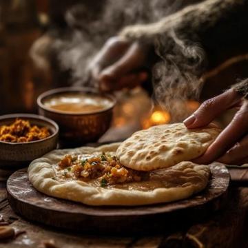家鄉(xiāng)味道：羊肉泡饃、石子饃與甑糕，記憶中的煙火人間
