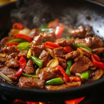 晚餐吃啥好？推薦一道牛肉炒青椒，鮮嫩多汁停不下嘴！