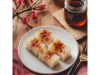 軟糯香甜的糯米糕，不用搟面就能輕松做出！