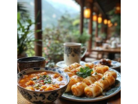 樂山四大美食，一日游記,甜皮鴨,缽缽雞,豆腐腦,蹺腳牛肉