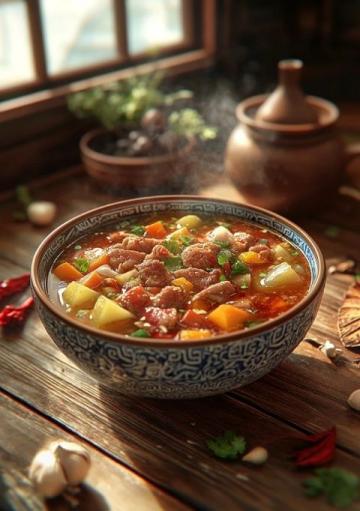 康熙御賜的永城美食饣它sha湯傳說
