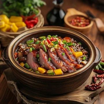 秋季特色菜:甜辣炒豬頸肉蓮藕的做法詳解
