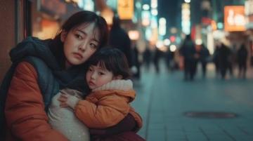 重慶女子背著孩子送外賣(看哭了！重慶icon夜晚的街頭)