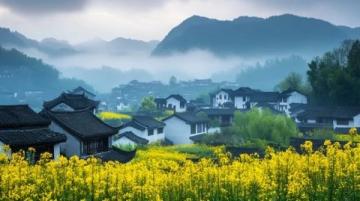 婺源春色:江西最美鄉(xiāng)村的油菜花海與古樸村落風(fēng)光
