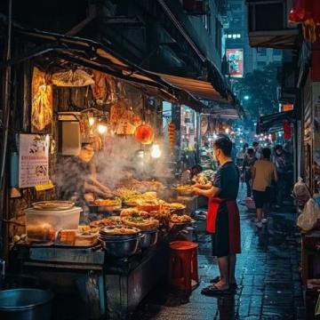 探索陽朔西街之夜：品味西街美食之旅