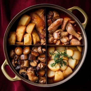 如果你想吃**火鍋味的燜飯**，可以用火鍋底料來調味，一鍋搞定，超級簡單！