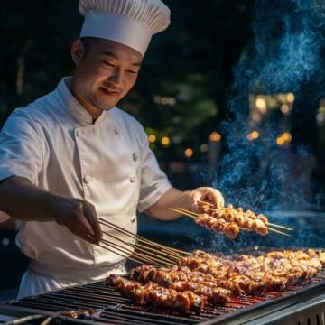 夫妻倆賣炸串月入15萬，秘制配方大揭秘，學會你也能成大廚