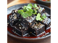 油菜豆腐芝麻扁食，秋冬家常美味！
