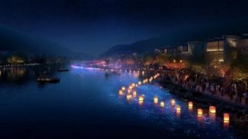 西江千戶苗寨美景:吊腳樓與白水河夜景迷人之旅