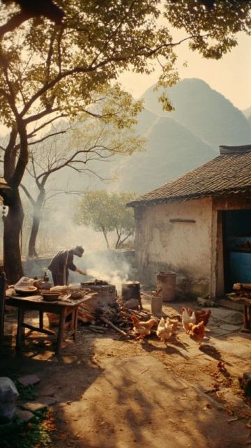 師父是個村廚,夜走崤函古道,一碗羊肉胡辣湯讓他難忘