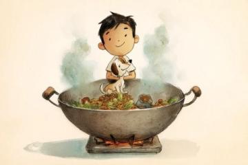 師父是個村廚,夜走崤函古道,一碗羊肉胡辣湯讓他難忘