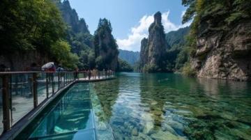 平山清風峽,人少景美，沒有過多雕飾的原生態山谷。因地勢生態原因，空氣十分清新