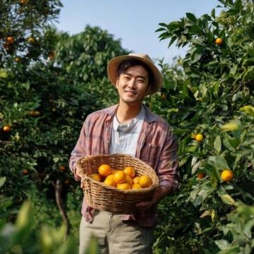 廣西大學生李帥入贅桂林，種植甜脆柿子，日賺500多元