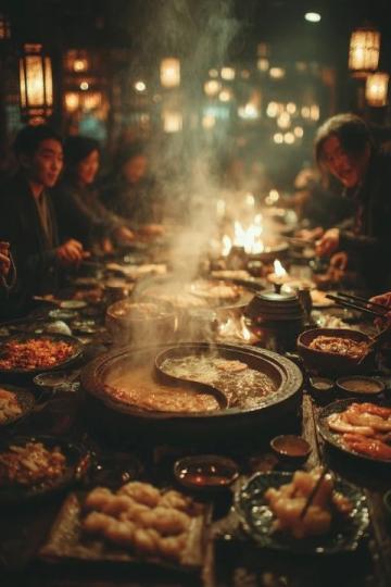 美食分享廣式火鍋的經典形式:清水打邊爐