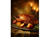 今日揮毫繪秋味，美食攝影樂無邊