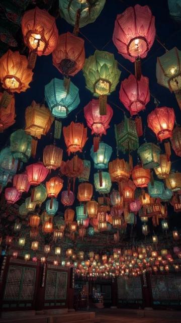五一假期,寧夏中衛向陽街變成流動的河流,熱鬧的夜晚增添夢幻色彩。