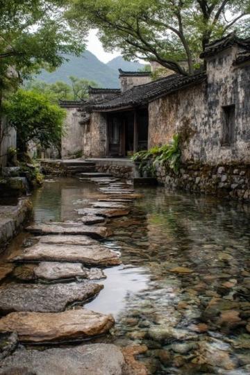 我們從金口河大峽谷出來(lái)后,踏入迤沙拉村,就好似走進(jìn)了千年的時(shí)光隧道