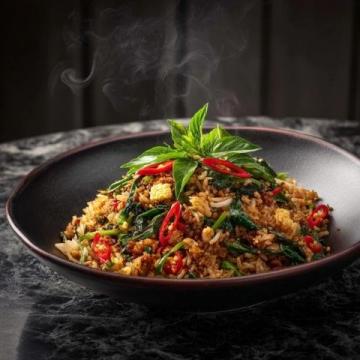 簡單又美味:冬日必備章魚丁炒飯做法詳解