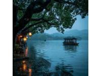 今天，我從杭州西湖旅游，專門乘車到河坊街素滿香素食自助餐店就餐