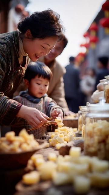 揚(yáng)州人體驗(yàn)河南地道小吃粉漿面滋味