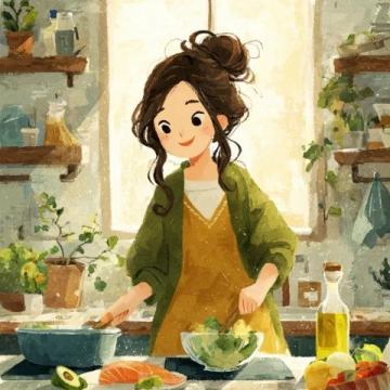 家庭廚房里的小確幸：溫馨美食制作記