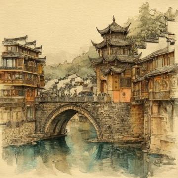 桂平古城“官橋”歷史探尋：千年石拱橋的傳奇與變遷