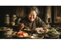 退休大爺組團甘肅嘗美食，五份麻辣燙后豪點十三道佳肴