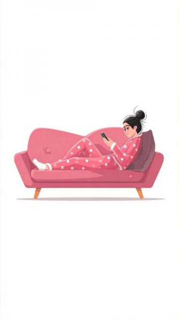 回家后的放松時光