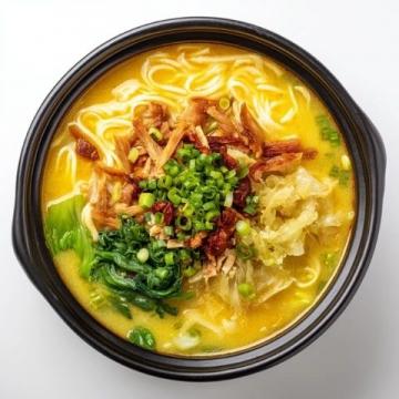 深秋大食堂午餐菜單:炸雞腿配肉絲面,溫暖又美味