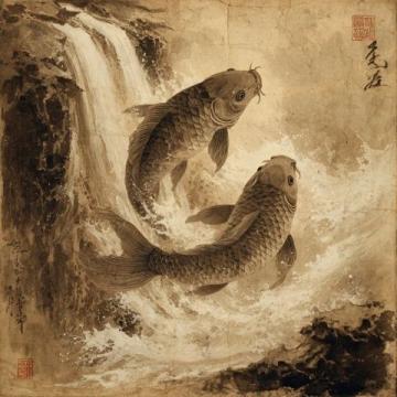鯉魚躍龍門：山西黃河峽谷中的古代傳說與自然奇觀