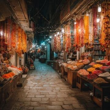 一條小巷子的輪回,幾十家店鋪熱鬧欲滴