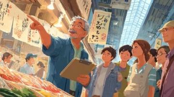浙江舟山沈家門漁港夜排檔之旅:品嘗新鮮海鮮,感受地方特色