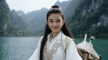 一名伊朗美女網紅在游覽桂林后，感慨萬千的落淚了