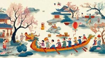粵村端午龍舟賽奪冠瞬間，麥家榮耀時刻！