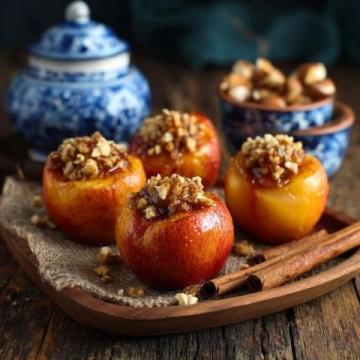 秋季特產烤秋梨 美味帶來溫馨
