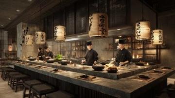 禹州溫德姆酒店內的日本餐廳