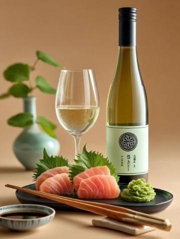 春日里的溫馨晚餐：三文魚與青梅酒的美好時光